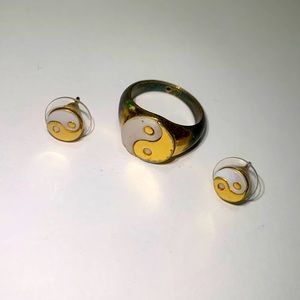 Yin and Yang Set (Gold)